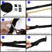 YGDZ Buckles Strap Set 10 Yards 1 Inch Nylon Webbing Strap with 20 Set Side Release Plastic Buckles for Luggage Strap Backpack Repairing Black One Side Adjustable - Buy Online on GoSupps.com