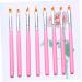 Healeved 3 Sets Nail Art Tool Uv Gel Nail Brush Cleaning Gel Nail Painting Pen Nail Art Brush Nail Art Supplies Builder Gel for Nails Nail Art Tips Builder Nail Gel Pink Manicure Flower Pen - Buy Online on GoSupps.com