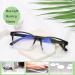 Counus 4 Pairs Computer Glasses - Anti-Blue Light UV Protection Anti-Fatigue & Anti-Reflective Gaming Glasses - Buy Online on GoSupps.com