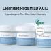Nightingale Daily Derma Cleansing Pads | Exfoliating & Makeup Remover for Sensitive Skin | Hypoallergenic Vegan Korean Skincare - Buy Online on GoSupps.com