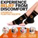 Compression Ankle Brace with Silicone Support - Copper Plantar Fasciitis & Achilles Tendonitis Relief - Unisex Medium Size - Buy Online on GoSupps.com