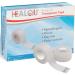 HEALQU Transparent Medical Tape - Box of 12 Rolls, 1" x 10yd Surgical Tape with Gentle Adhesion for Sensitive Skin for Wound Care,Tubing, First Aid Supplies - Breathable, Microporous Tape 1" Box of 12 Rolls