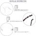 MMOWW 4 Pack Men's & Women's Rectangle Blue Light Blocking Glasses - 3.5 Magnification | Stylish and Comfortable - Buy Online on GoSupps.com