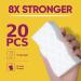 Magic Erasers - 10 Eraser Sponges + 10 Flexi Sheets for Household Cleaning - Chemical-Free Janitorial Supplies - Buy Online on GoSupps.com