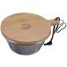 Captain Stag Bamboo Sierra Cup Lid 22.8 fl oz - Natural 630ml Take-ware for Outdoor Adventures - Buy Online on GoSupps.com