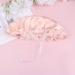 LEORX Satin Sleep Cap - Lace Decor Soft Silk Night Bonnet for Women (Pink) - Buy Online on GoSupps.com