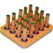 18x14x2cm Finger Dexterity Pegboard Hand Rehabilitation Board Fine Motor Skills Exercise Hand Eye Coordination Pegboard Wood Pegboard for Hand Fine Motor Skills Weight: about 600g - Buy Online on GoSupps.com