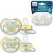 Buy Philips Avent Ultra Air Day & Night Pacifier Set 18+ Months | 6 Pieces with Transport & Sterilization Box - International Shipping Available - Buy Online on GoSupps.com