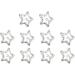 Muloo 10pieceS Sequins Star Hair Clip Set for Women Alloy Snap Clip Hair Styling Accessories Aesthetics Hair Barrettes for Female Light Pink - Buy Online on GoSupps.com