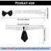 cobee Dog Cat Tuxedo Collar Adjustable Pets Dog Cat Bow Tie Cat Wedding Bow Tie Formal Puppy Bow Tie Tux Collar Pet Costume Necktie Collar Puppy Kitten Wedding Birthday Tux Collar Bow Tie for Dog Cat - Buy Online on GoSupps.com