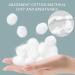 300 Absorbent Cotton Balls | Pure White Cotton Balls for Makeup Removal - Fat-Solter Quality - Buy Online on GoSupps.com