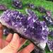 Natural Brazilian Amethyst Cluster Quartz Crystal Specimens Ornament Home Decor Natural Stones and Minerals - Buy Online on GoSupps.com