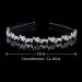 Perfeclan Wedding Bride Hair Tiara - Elegant Crystal Headband for Weddings Proms & Parties - Buy Online on GoSupps.com