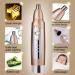 Electric Eyebrow & Nose Hair Trimmer - Portable Ear & Nose Clipper with 3D Arc Cutter Head for Travel | Easy Cleansing - Buy Online on GoSupps.com