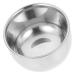 Mobestech beard brush bowl razor -soap cup razor cup for wet razor razor shaver razor cream shell shaving soap cream bowl shaving bowl shallow shell footfire steel man aluminum 7.2x7.2x5cm silver