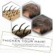 Fidentia Hair Shader | 100% natural Hairline Powder | Root Touch Up - 12g (Medium Brown) - Buy Online on GoSupps.com