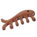 Hapinary massage comb in fish shape comfortable massage comb Broad tooth comb made of wooden comb with wide teeth for curly hair ergonomic acupuncture massage comb for the head.
