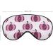 LynaRei Pink Leopard Pumpkin Sleep Mask - Thanksgiving Day Blindfold for Full Night's Sleep and Travel - Elastic Blackout Eye Mask Cover - Buy Online on GoSupps.com