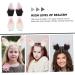 POPETPOP 2 Pairs Alligator Hairpins Bunny Ears Hair Clip Rabbit Hair Clip Ear Hair Clips for Women Bunny Hair Clips Cosplay Rabbit Ear Headdress Hair Clip Accessories Plush Aldult - Buy Online on GoSupps.com