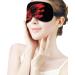 Vintage Albanian Flag Sleep Mask - Adjustable Eye Cover for Sleeping and Travel - Buy Online on GoSupps.com