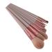 Soft Lightweight Portable Makeup Brushes Set with Storage Bag | Ideal for Loose Powder Concealers Eye Shadows & Blush - Ship Worldwide - Buy Online on GoSupps.com