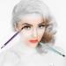 Retractable Dual End Lip Brush with Cap - Portable Lipstick & Concealer Brush for Makeup Contours - Perfect Christmas Gift (Purple) - Buy Online on GoSupps.com