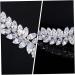 Mikinona 1pc Half up Hair Clip Wedding Decor Girl Hair Clip Hair Diamonds Crystal Hair Vintage Decor Bling Hair Barrettes Wedding Hair Pins Bridal Flower Comb Spiral Bride Zircon Headband - Buy Online on GoSupps.com