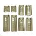 ATAIRSOFT 8 Pcs RAS RIS Picatinny Rail Cover Set 42mm 67mm 80mm 98mm AC23