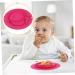 Toyvian Silicone Whale Plate Suction Plate for Babies - Red Silicone Dinner Plate with Suction Bowl - Baby Tableware Compartment Plate - 31.5x23.5cm - Buy Online on GoSupps.com