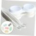 Solustrie Travel Contact Lens Case Set - Eye Color Lens Tank & Double Glasses Holder | Compact & Efficient Lens Care for Students - Buy Online on GoSupps.com