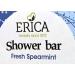 Erica - Fresh Spearmint Shower Bar - 95 grams - Buy Online on GoSupps.com