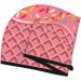 Super Absorbent Chocolate Microfiber Hair Towel Wrap - Soft Coral Velvet Quick Dry for Long Curly & Thick Hair | International Shipping - Buy Online on GoSupps.com