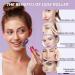 Canvalite Jade Roller - 100% Amethyst Face Massager for Puffiness Relief Anti-Aging & Skin Care | Reduce Wrinkles Dark Circles & Fine Lines - Buy Online on GoSupps.com