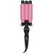 3 Barrel Curling Iron Wand Adjustable Hair Crimpers Hair Styling Tool Hair Curler Waver Crimper for Home and Salon 110V 240V (Pink 22mm) US Plug Pink 22mm - Buy Online on GoSupps.com