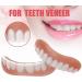 Shop Hfdhd Dentures Pebble Gel - Natural Tones Smile Perfect Veneers | Instant Tooth Repair Set for Men & Women - 7 Pairs Reusable Cosmetic Covers - Buy Online on GoSupps.com