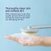 Long Handle Bath Massage Body Brush | Back Scrubber for Exfoliating Skin | Storable Body Wash | Extended Handle for Women, Men, Children - Buy Online on GoSupps.com