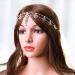 Fashband Boho Flower Head Chain | Gold Pearl Headband & Hair Accessories for Women | Unique Bohemian Style - Buy Online on GoSupps.com