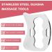 LYNNRICK Stainless Steel Guasha Massage Tool | IASTM Soft Tissue Scraping for Back & Legs - Buy Online on GoSupps.com