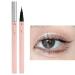 Waterproof Liquid Eyeliner | Waterproof Eye Liner - Women Precision Brush Tip Glides On Easily To Create Any Look Gel Pigments With 24-Hour Wear Lambo 03#soft Mist Milk Tea Brown