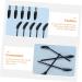 Ipetboom 200 Pcs Elbow Mascara Brush Accessories for Teen Girls Makeup Mascara Makeup Travel 9.7x0.6cmx4pcs Blackx4pcs - Buy Online on GoSupps.com