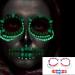 Colorful Glow in the Dark Face Jewels Stickers for Halloween | Rhinestone Clown Face Gem Decorations for Kids & Adults - Buy Online on GoSupps.com