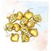 Alipis 2 Boxes Ornament Christmas Tree Decorations Sailor Hat Decorative Pendant Decorate Wreath Love Golden 4.5X4.5cm - Buy Online on GoSupps.com
