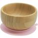 Baby Luxe 10 Piece Bamboo Weaning Set + Free Teething Toothbrush - Pink | Suction Plate, Bowl, Sippy Cup, Bib, Mat, Spoon, Fork - Kids Cutlery Set for Self Feeding Tableware - Buy Online on GoSupps.com