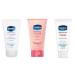 Vaseline Intensive Care Hand Cream Set of 3. Hand Cream + Anti Bac 75ml Healthy Hands Stronger Nails 75ml Advanced Repair Hand Cream 75ml. Perfect for the Bathroom or in the Bag on the Go!
