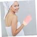Housoutil 3 Sets Bath Sponge Set - Exfoliating Towel & Shower Pouf for Deep Cleaning - Buy Bathing Accessories Online - Rayon Pink - Buy Online on GoSupps.com