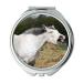 Mirror makeup mirror animal domestic animal farm pocket mirror portable mirror