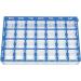Buy EZY DOSE 2 Pack Weekly Pill Organizer - 7-Day Medicine & Vitamin Case Clear Lids 4 Daily Compartments - Ships Internationally - Buy Online on GoSupps.com