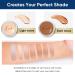 Tattoo Cover Up Concealer - Waterproof and Natural-looking | 2 Colors for Tattoos, Scars, Dark Spots, Birthmarks, Vitiligo - Buy Online on GoSupps.com