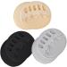 FRCOLOR 12 Pairs Toe Pads Missing Kitten Heels for Elegant Ladies Ladies Heels Soft Socks for Women Invisible Forefoot Socks Half Invisible Socks High Heels Toe Protection Cushion - Buy Online on GoSupps.com