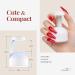 Beetles Mini UV Gel Nail Lamp with Smart Sensor - Fast Extension Manicure Curing - Buy Online on GoSupps.com